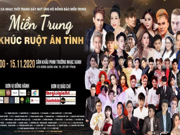 Đêm nhạc "Miền Trung khúc ruột ân tình"